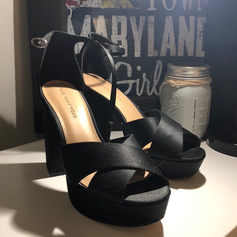 Black heels